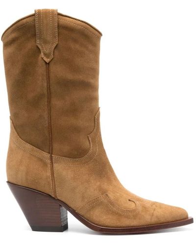 Sonora Boots Kamel santa clara stilvolles modell - Braun