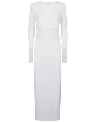 Norma Kamali Maxi Dresses - White