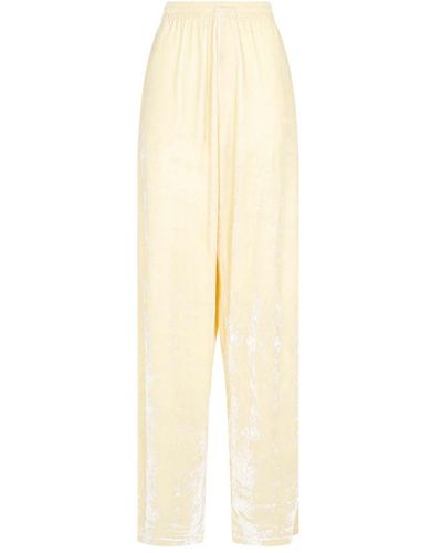 Balenciaga Wide trousers - Natur