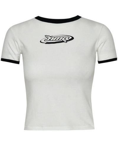 Ambush T-shirt in cotone bianca - Bianco