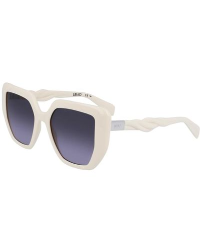 Liu Jo Stylische sonnenbrille in farbe 101 - Weiß