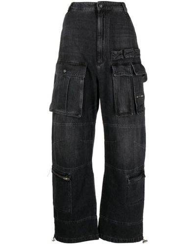 Sportmax Loose-Fit Jeans - Black