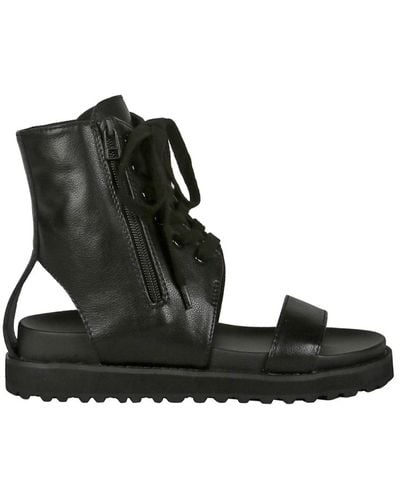 Yohji Yamamoto Shoes > sandals > flat sandals - Noir