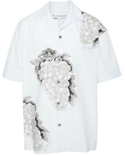 JW Anderson Short Sleeve Shirts - White