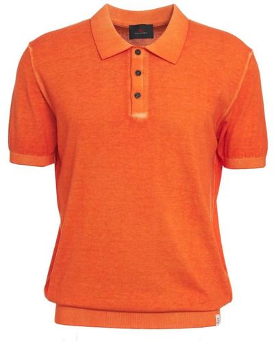 Peuterey Polo Shirts - Orange