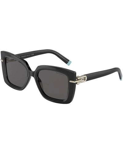 Tiffany & Co. Gafas de sol negras/grises oscuro tf 4199 - Negro