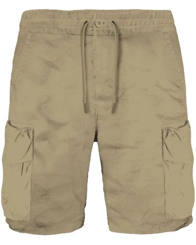 Mc2 Saint Barth Braune shorts für männer - Natur