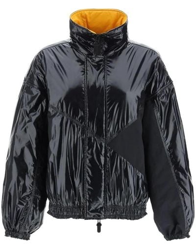 Moncler X alicia keys tompinks jacket with maxi patch - Nero