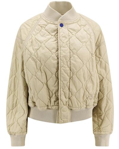 Burberry Bomber Jackets - Natural