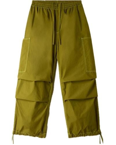 Sunnei Straight Trousers - Green