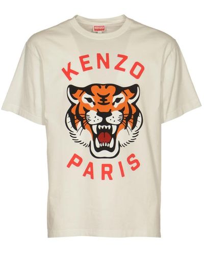 KENZO T-Shirts - Natural