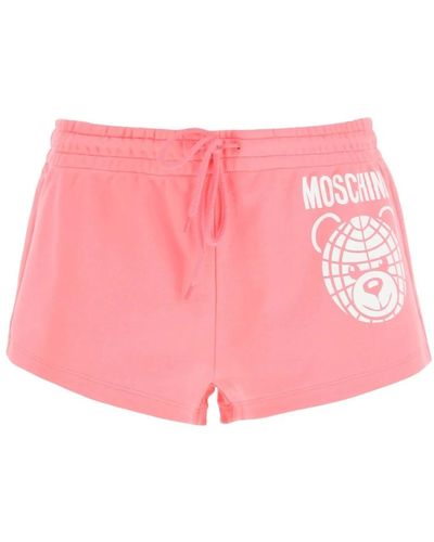 Moschino Stylische kurze shorts - Pink
