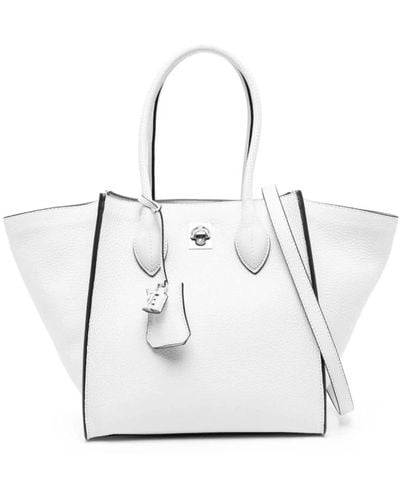 Ermanno Scervino Mittlere shopping-schultertaschen - Weiß