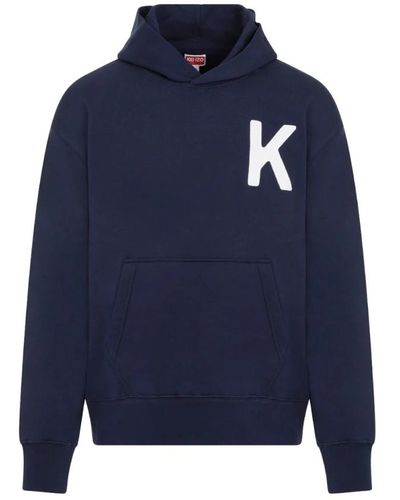 KENZO Blauer tiger hoodie sweatshirt ss24