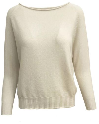 Gran Sasso Knitwear > round-neck knitwear - Blanc