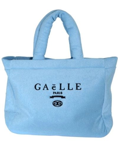 Gaelle Paris Tote Bags - Blue