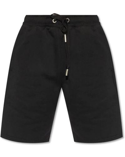 Ami Paris Shorts con logo - Negro