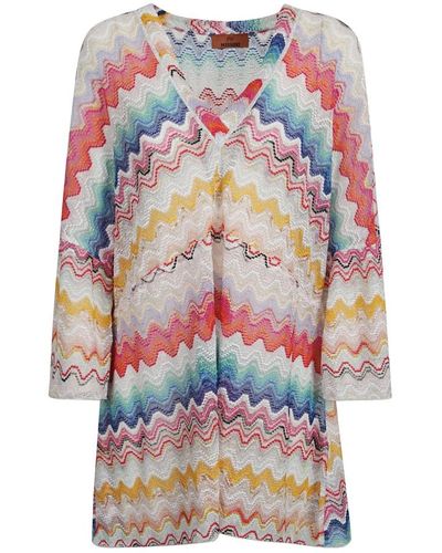 Missoni Short Dresses - Blue