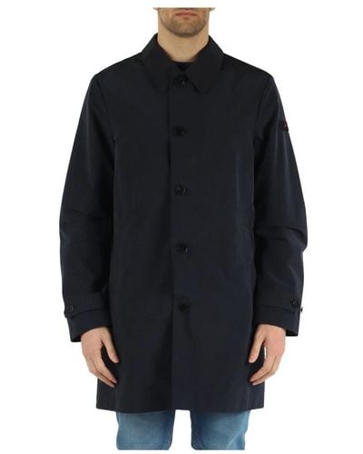 Peuterey Single-Breasted Coats - Black