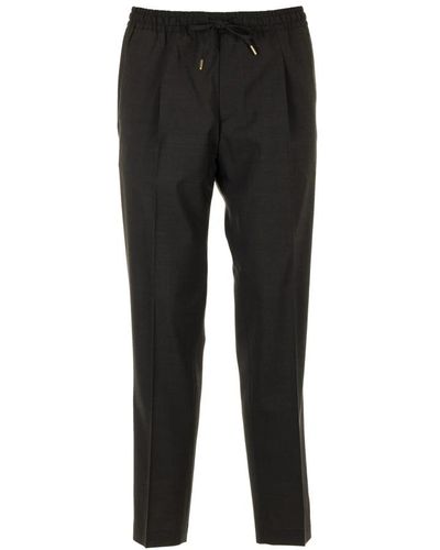 BRIGLIA Pantaloni marrone scuro 1949 pantalone - Nero