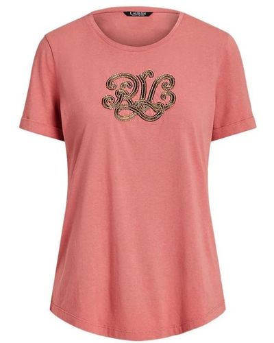 Ralph Lauren Camiseta elegante para hombre - Rosa
