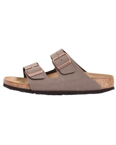 Birkenstock Arizona bs sliders,high heel sandals - Braun