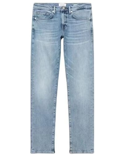 FRAME Slim straight leg jeans - Blau