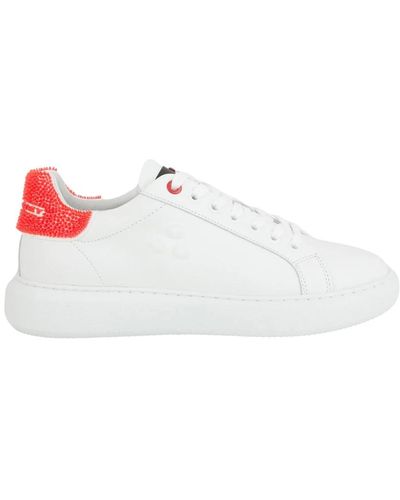 Peuterey Scarpe rosso - Bianco