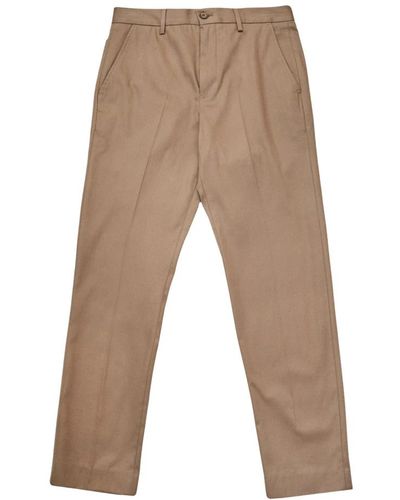 SELECTED Straight Pants - Brown