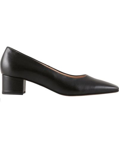 Högl Elegantes zapatos de tacón de cuero - Negro