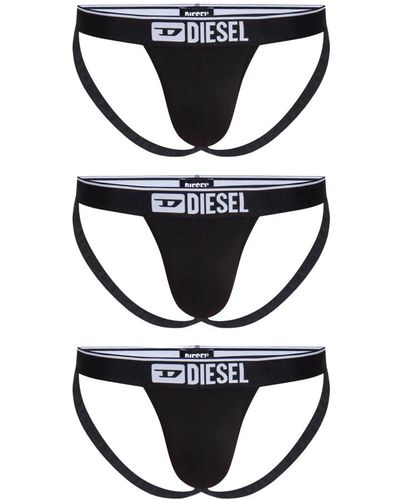 DIESEL Jockstrap Dreierpack - Schwarz