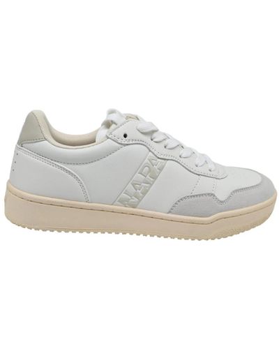 Napapijri Bright white sneakers s3courtis01 - Weiß