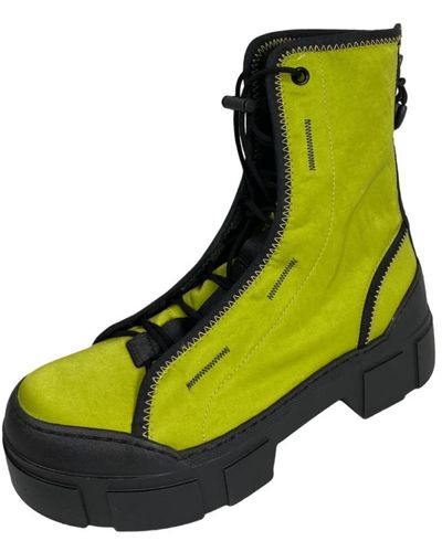 Vic Matié Lace-Up Boots - Green