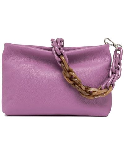 Gianni Chiarini Argyle purple brenda handtasche,brenda schwarze handtasche - Lila