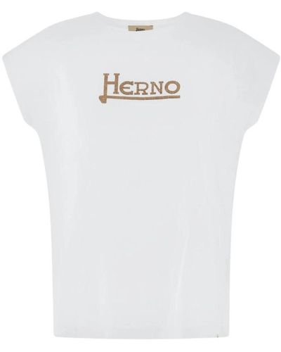 Herno T-Shirts - White