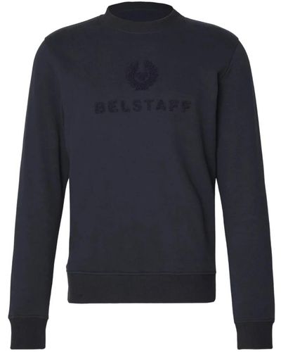 Belstaff Varsity sweatshirt dark ink - Blau