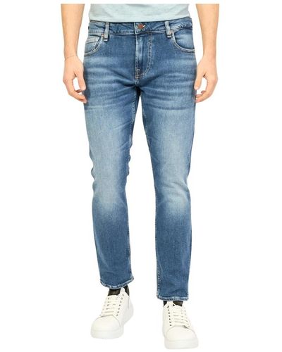 Guess Jeans > slim-fit jeans - Bleu