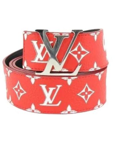 Louis Vuitton Cintura usata - Rosso