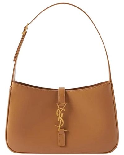 Saint Laurent Shoulder Bags - Brown