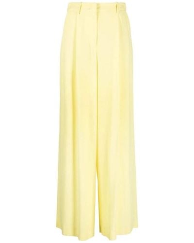 FEDERICA TOSI Cropped Trousers - Gelb