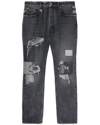 Palm Angels Straight Jeans - Grey