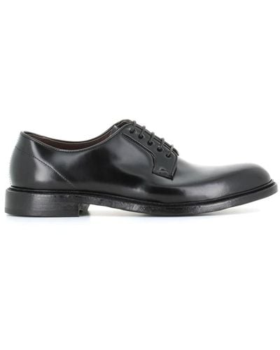Green George Shoes > flats > business shoes - Noir