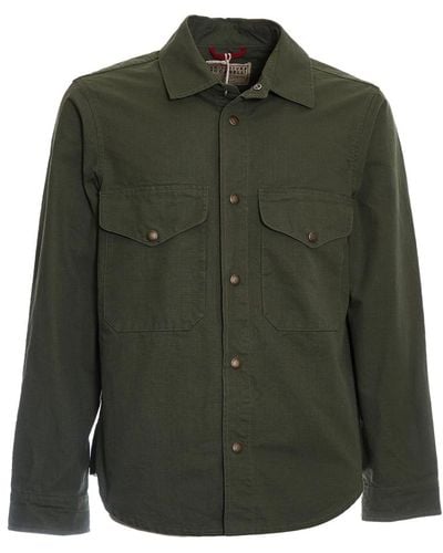 Manifattura Ceccarelli Shirts > casual shirts - green - Vert