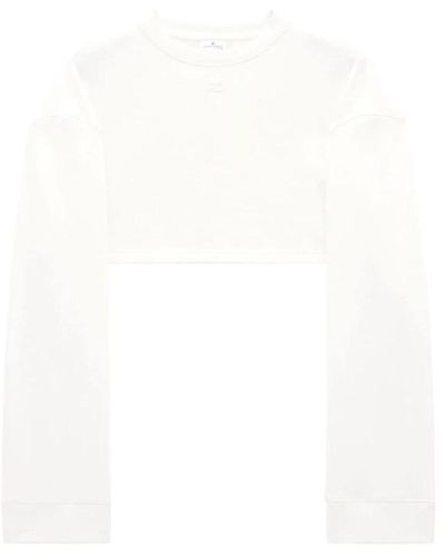 Courreges Sweatshirts hoodies - Weiß