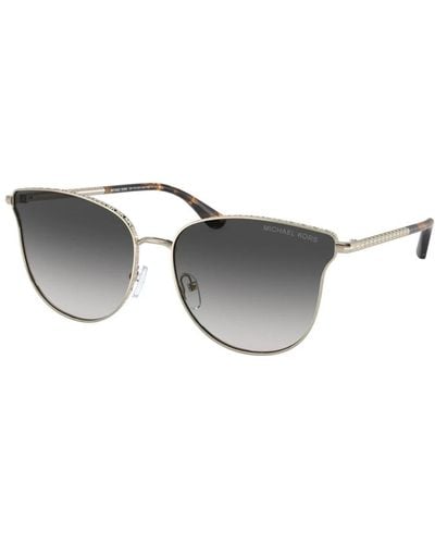 Michael Kors Mk1120 Salt Lake City Round Sunglasses - Gray