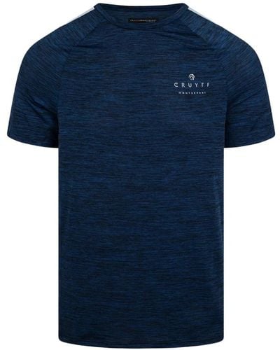Cruyff Montserrat neve space t-shirt - Blau