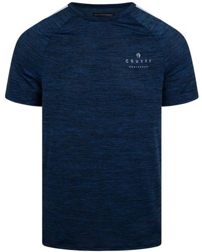 Cruyff T-shirt spaziale riflettente - Blu