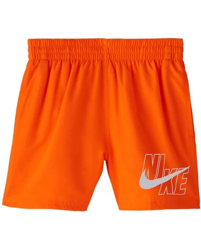 Nike Schwimme 4 volley badeanzug - Orange