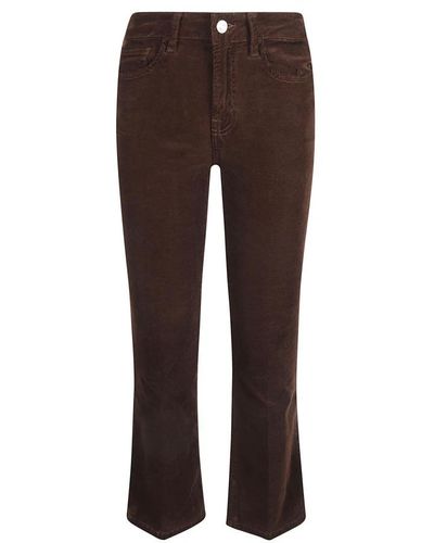 FRAME Boot-Cut Jeans - Brown
