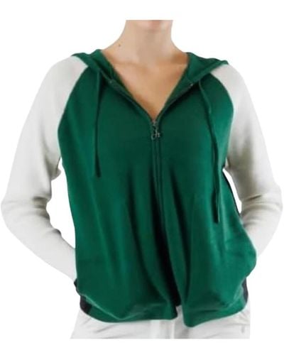 Deha Sweatshirts & hoodies > zip-throughs - Vert